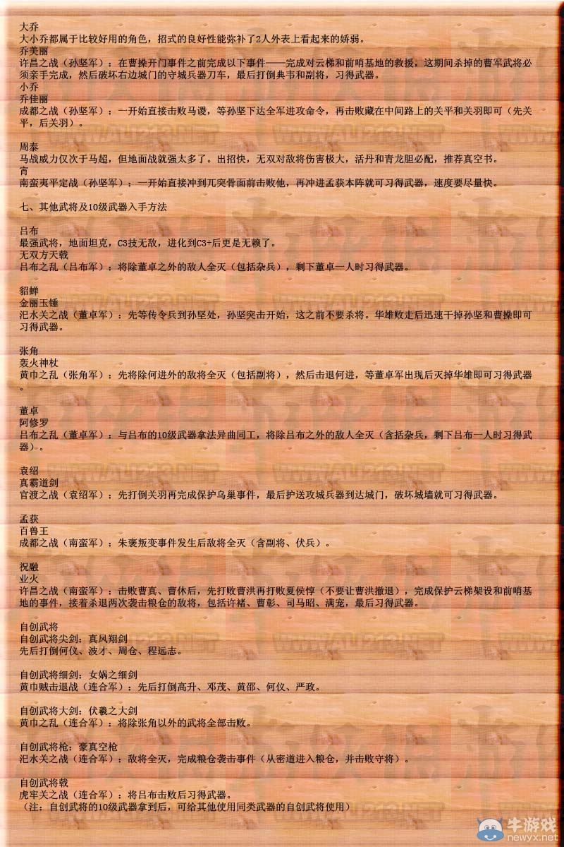 《真三國無雙3》詳細(xì)圖文攻略