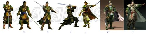 《真三國無雙7：猛將傳》歷代人物變化一覽