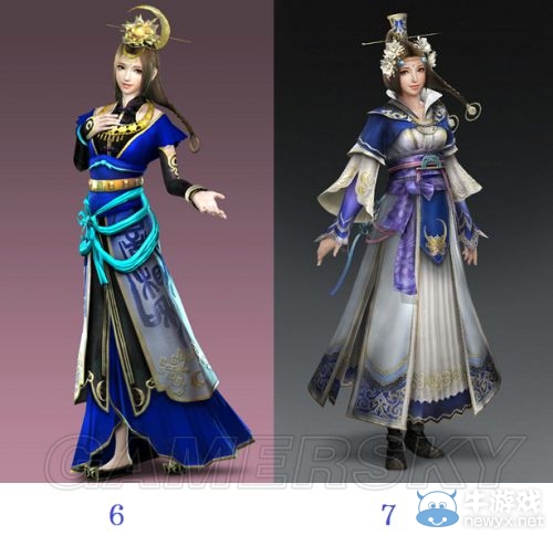 《真三國無雙7：猛將傳》歷代人物變化一覽