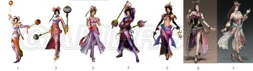 《真三國無雙7：猛將傳》歷代人物變化一覽