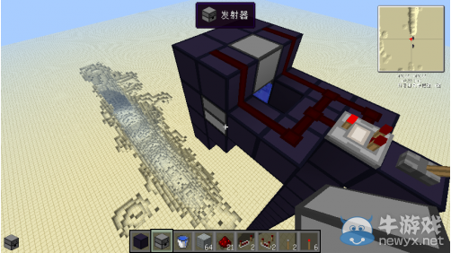 《我的世界》微型紅石大炮怎么制作