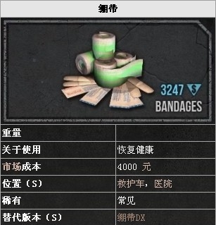 《僵尸戰爭》醫療器具作用獲取方法詳解