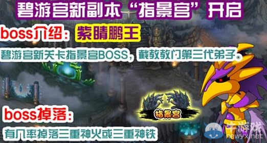 《造夢西游3》紫睛鵬王boss介紹 BOSS打法攻略