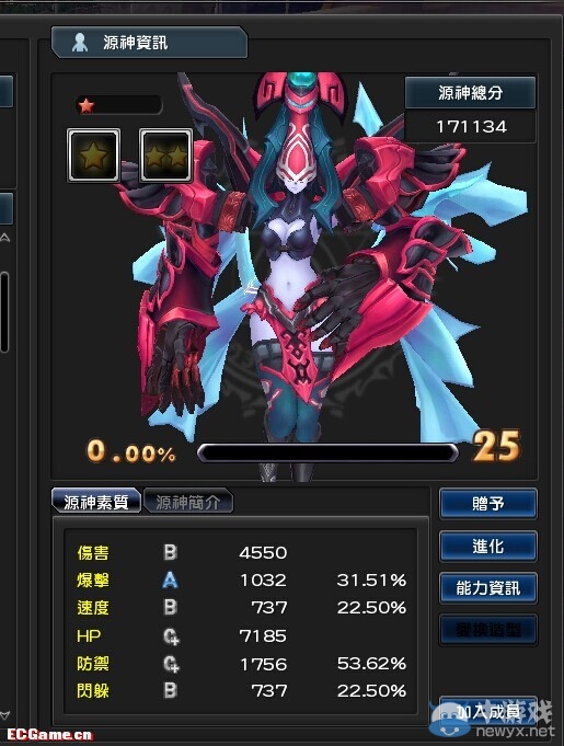 《幻想神域》雙槍源神選擇