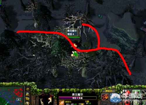 《DOTA》DOTA繞樹林，高手進(jìn)階