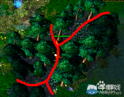 《DOTA》DOTA繞樹林，高手進階