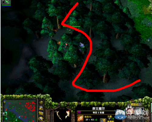《DOTA》DOTA繞樹林，高手進階