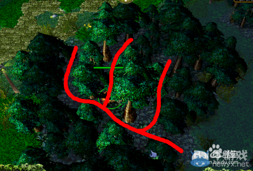 《DOTA》DOTA繞樹林，高手進(jìn)階