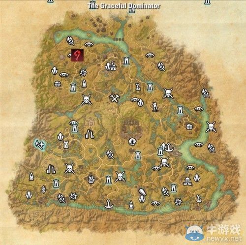 《上古卷軸OL》曼達斯之石地圖位置