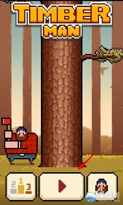 《Timberman》游戲玩法詳解