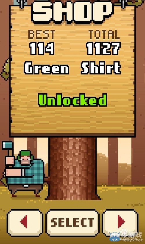 《Timberman》高分攻略