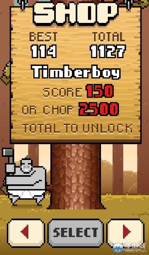 《Timberman》高分攻略