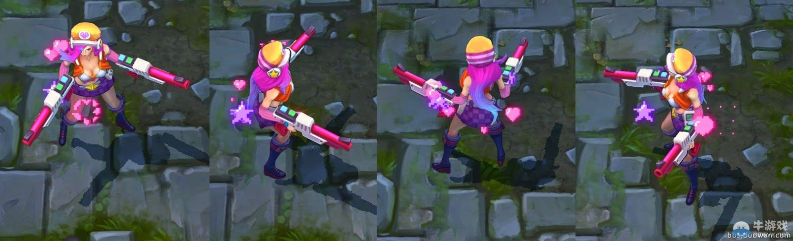 《LOL》賞金獵人新皮膚電玩女神視頻