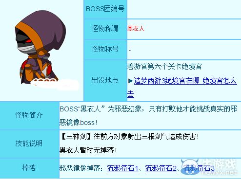 《造夢西游3》絕境宮在哪 黑衣人怎么打