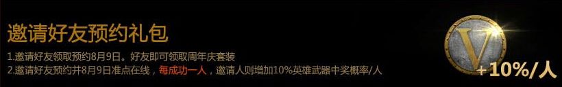 穿越火線cf8月9日驚天大禮 周年慶英雄武器來(lái)就送