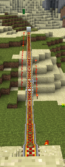 《我的世界》紅石加速軌道用法