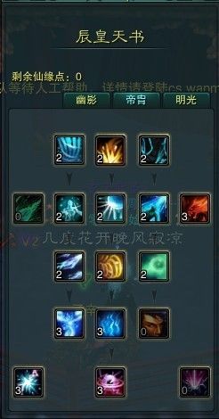 《誅仙3》160辰皇54級元神技能加點(diǎn)分享