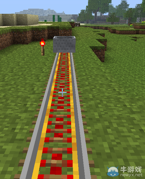 《我的世界》紅石加速軌道用法