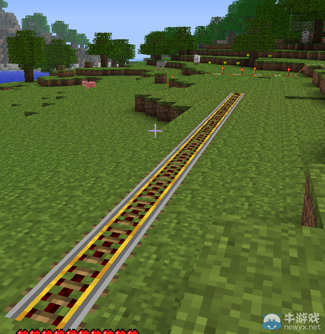 《我的世界》紅石加速軌道用法