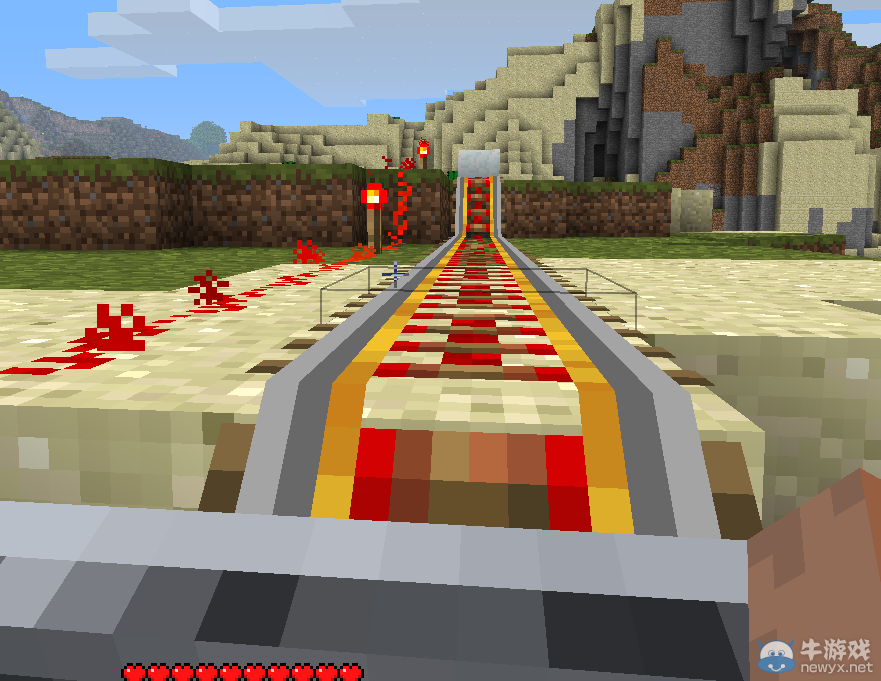 《我的世界》紅石加速軌道用法