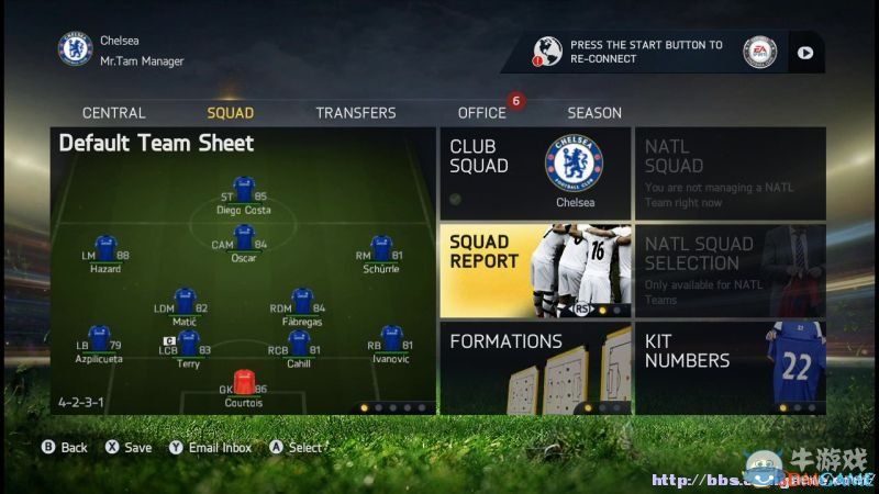 《FIFA 15》各游戲模式圖文詳解