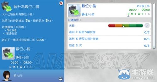 《模擬人生4》全職業(yè)等級屬性全覽