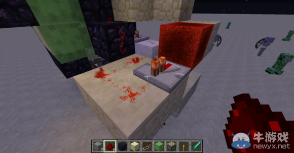 《我的世界》1.8史萊姆塊電梯圖文教程