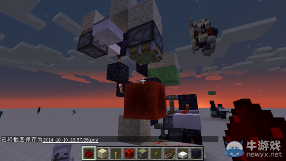 《我的世界》1.8史萊姆塊電梯圖文教程