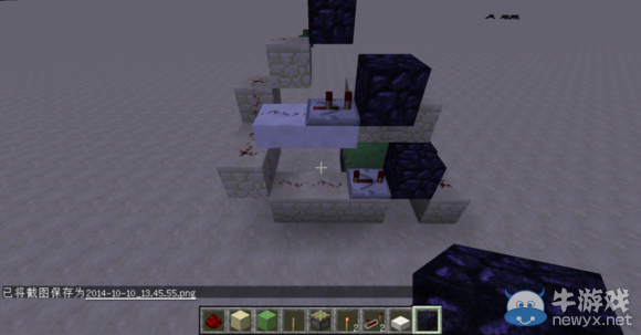 《我的世界》1.8史萊姆塊電梯圖文教程