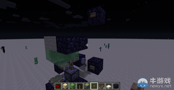 《我的世界》1.8史萊姆塊電梯圖文教程