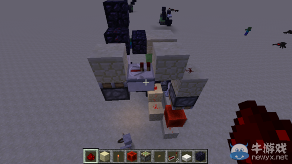 《我的世界》1.8史萊姆塊電梯圖文教程