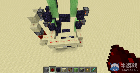 《我的世界》1.8史萊姆塊電梯圖文教程