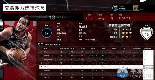 《NBA 2K15》王朝模式圖文心得