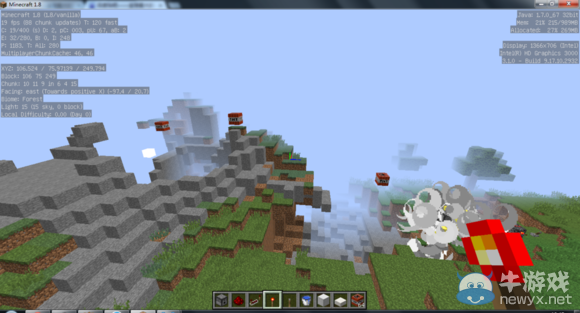 《我的世界》簡易連射TNT大炮制作教程