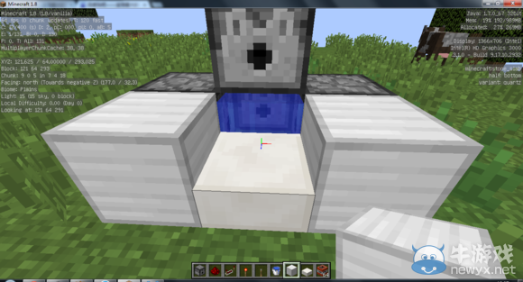 《我的世界》簡易連射TNT大炮制作教程