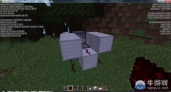 《我的世界》簡易連射TNT大炮制作教程