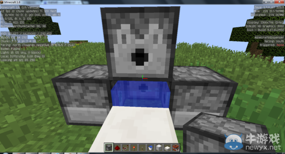 《我的世界》簡易連射TNT大炮制作教程