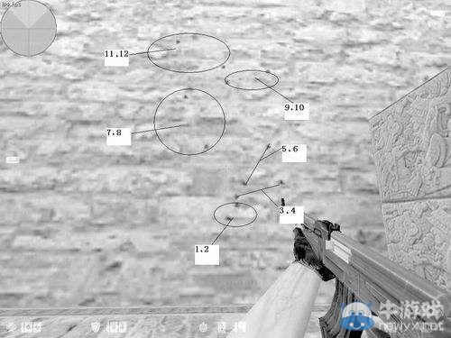 《反恐精英》AK與M4彈道詳解