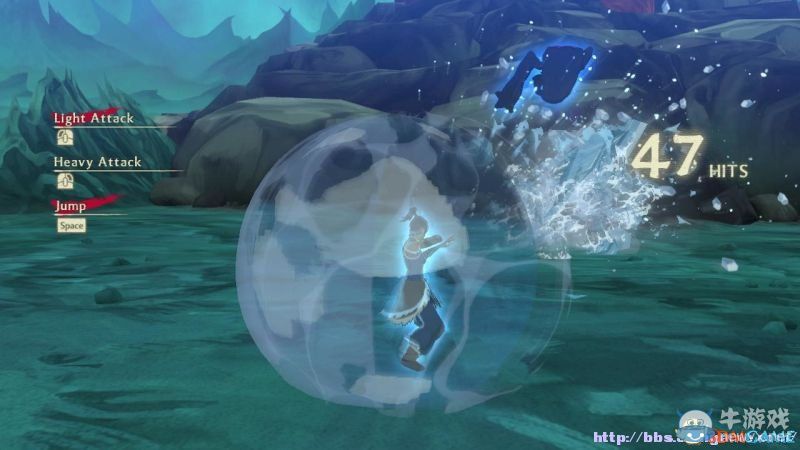 《降世神通：科拉傳奇》鍵位操作