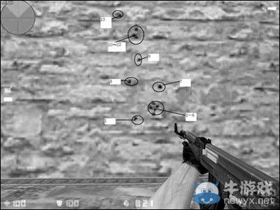 《反恐精英》AK與M4彈道詳解