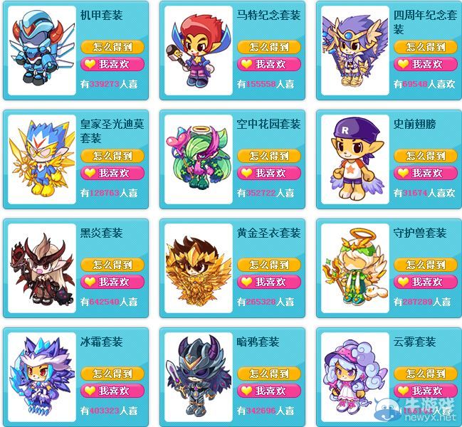 《洛克王國》套裝大全推薦