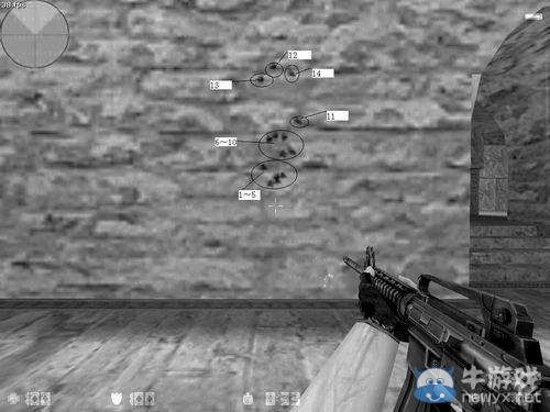 《反恐精英》AK與M4彈道詳解