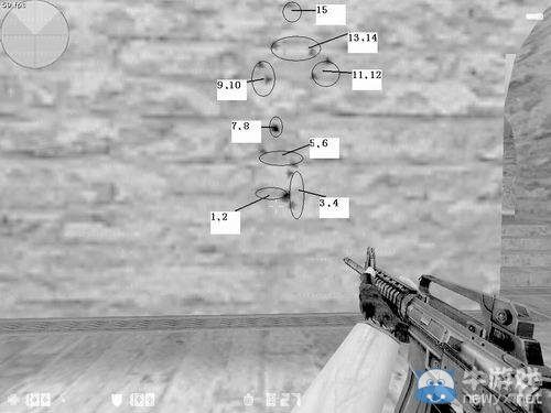 《反恐精英》AK與M4彈道詳解