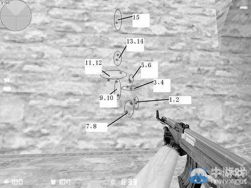 《反恐精英》AK與M4彈道詳解