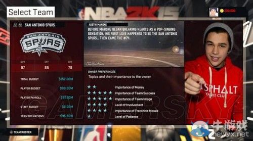 《NBA 2K15》王朝模式圖文詳細(xì)介紹