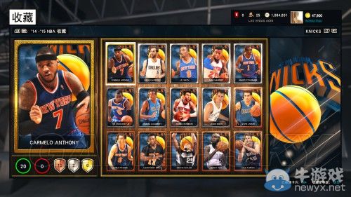 《NBA 2K15》全球星卡圖鑒一覽