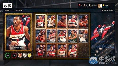 《NBA 2K15》全球星卡圖鑒一覽