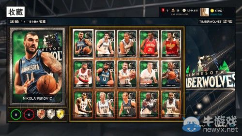 《NBA 2K15》全球星卡圖鑒一覽