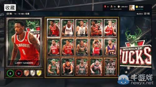 《NBA 2K15》全球星卡圖鑒一覽