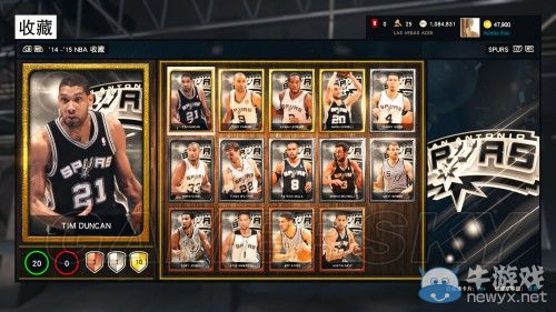 《NBA 2K15》全球星卡圖鑒一覽